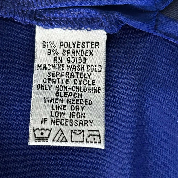 VEST, LUXE KNIT, BLUE, SZ 1X, 4 IN 1 STYLES, JOAN RIVERS, IN ORIGINAL BAG, TAG - Picture 9 of 15